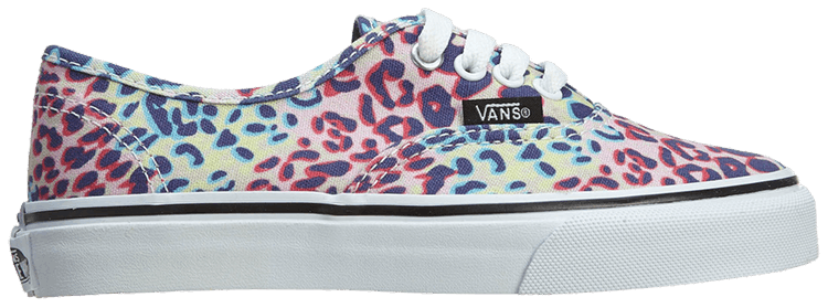 Vans Authentic Slim Little Kids Multi Leopard