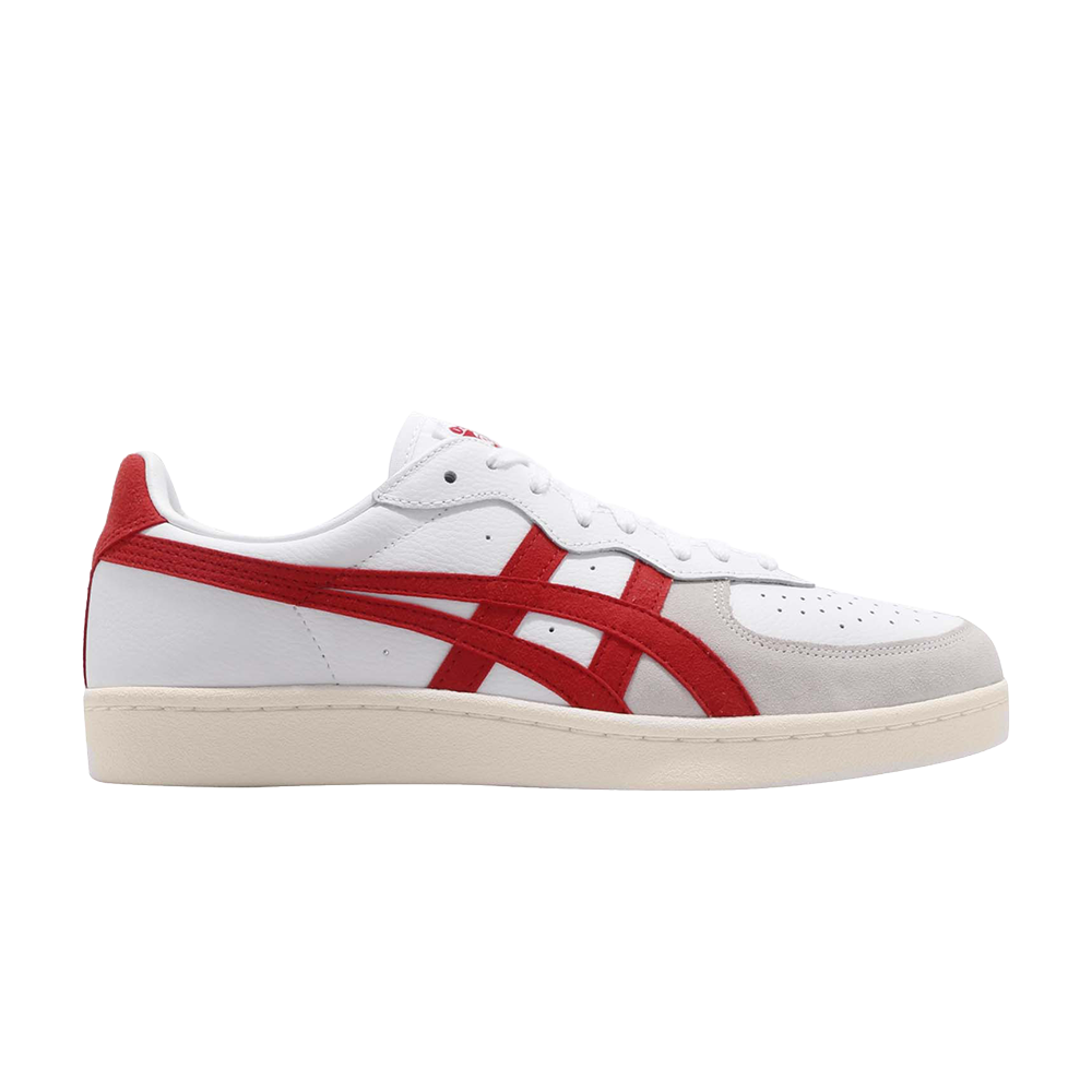 Pre-owned Asics Gsm 'classic Red' In White