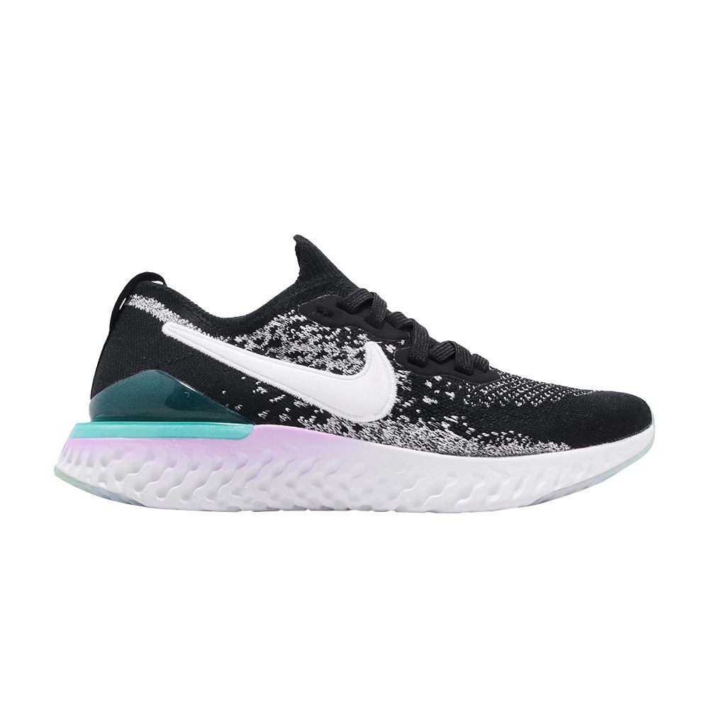 Nike Epic React Flyknit 2 GS 'Bleached Coral' | Black | Kid's Size 4.5