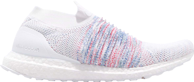 Moronic Consecutive Preference UltraBoost Laceless 'White Multi-Color' | GOAT