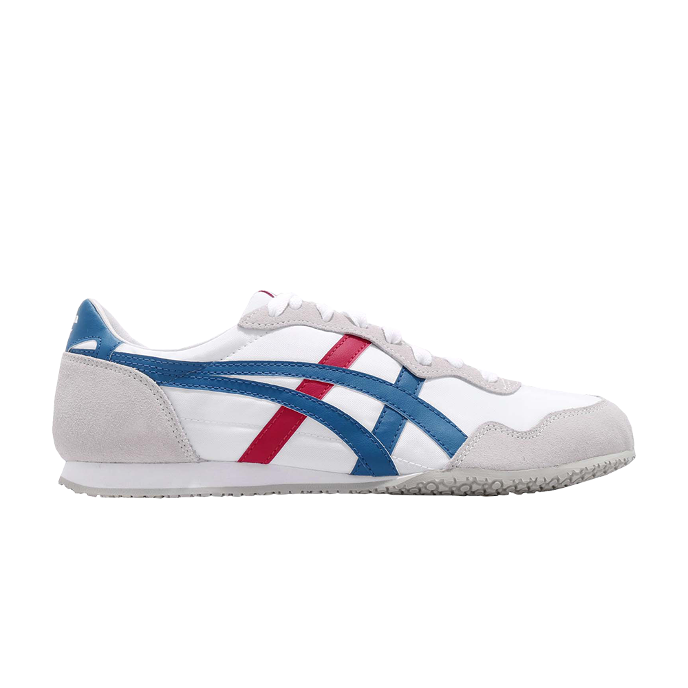 Pre-owned Onitsuka Tiger Serrano 'blue Red' In White