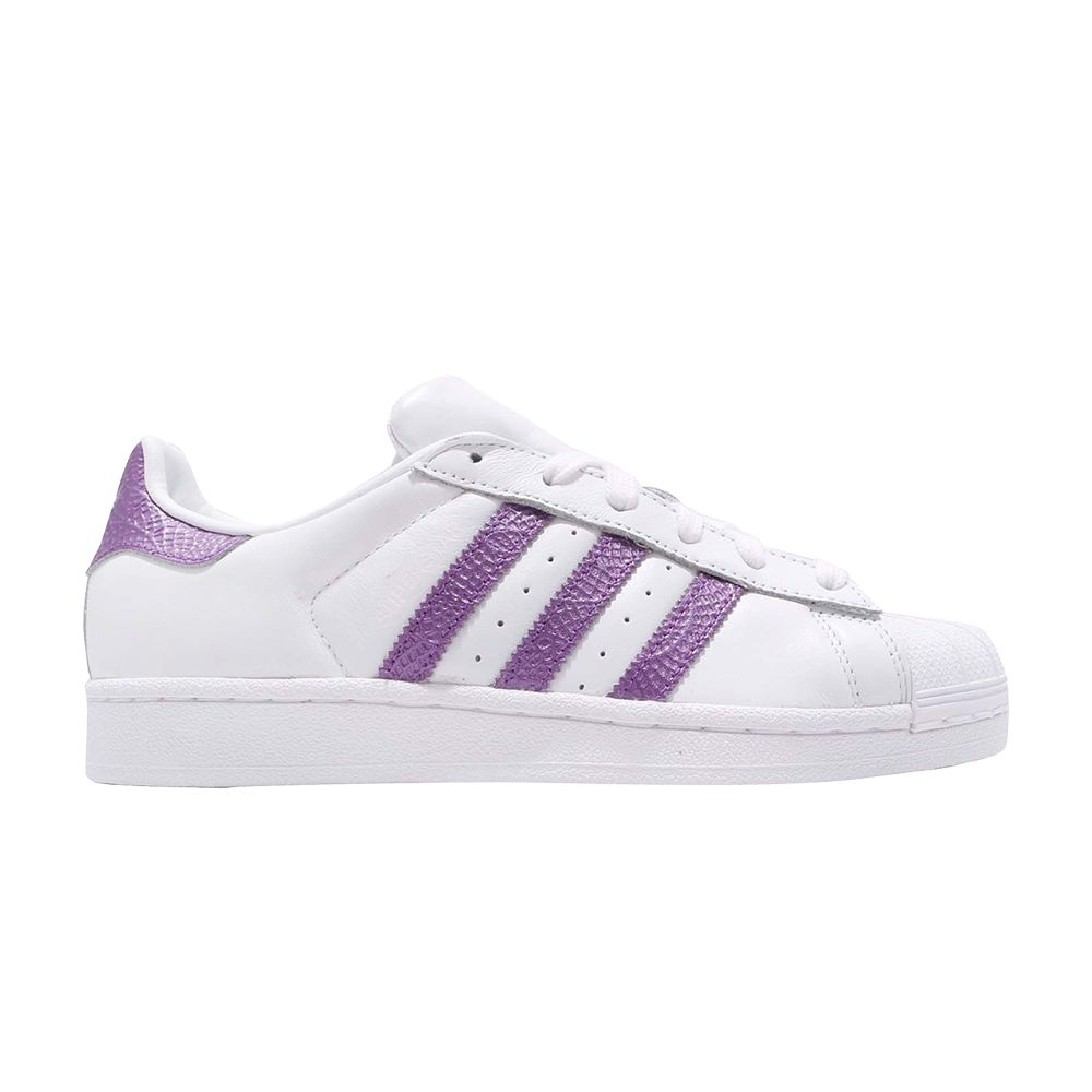 adidas Wmns Superstar 'Purple' | White | Women's Size 5.5