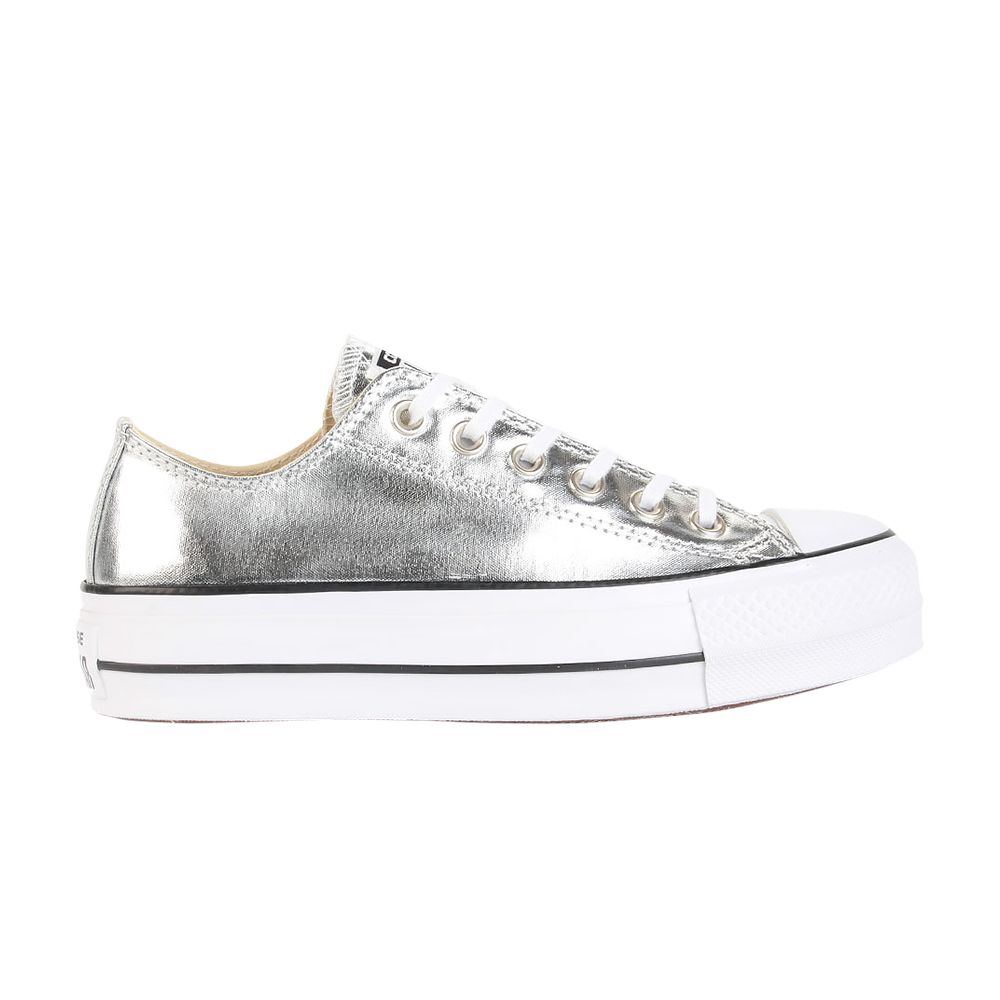Converse Wmns Chuck Taylor All Star Lift Ox 'Silver' | Women's Size 7.5 - 560248C