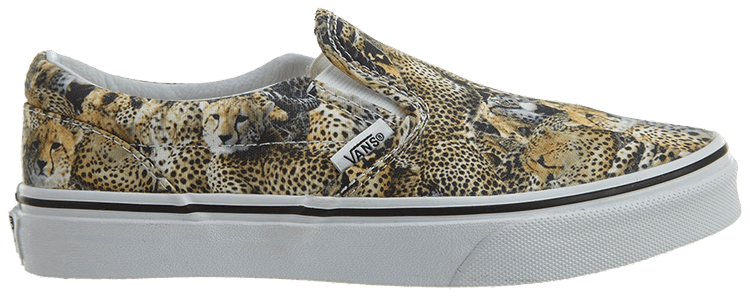 Vans Slip On Big Kids Cheetah