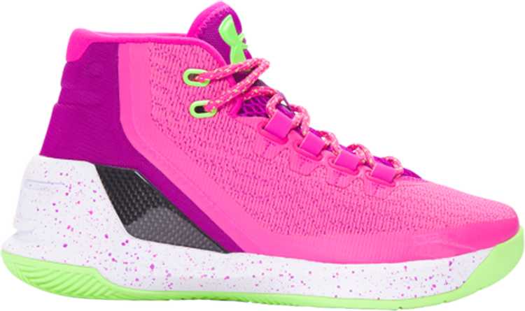 Curry 3 Mid GS 'Lunar Pink'