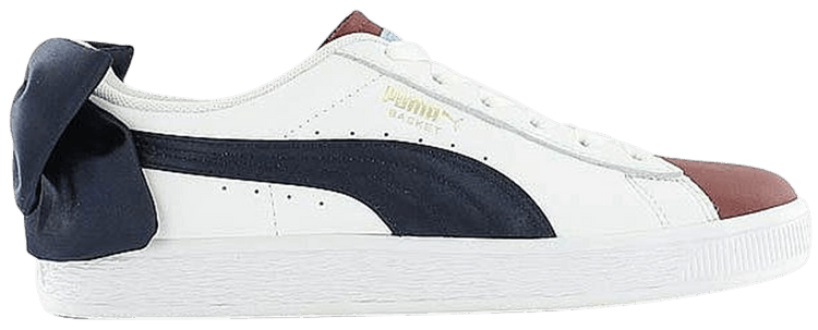 Puma Wmns Basket Bow White Peacoat
