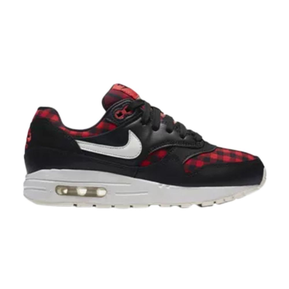 Nike Air Max 1 SE GS 'Plaid' | Black | Kid's Size 4.5