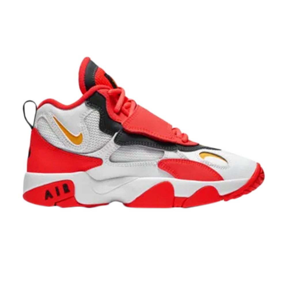 Nike Air Max Speed Turf GS 'Red Orbit' | White | Kid's Size 6