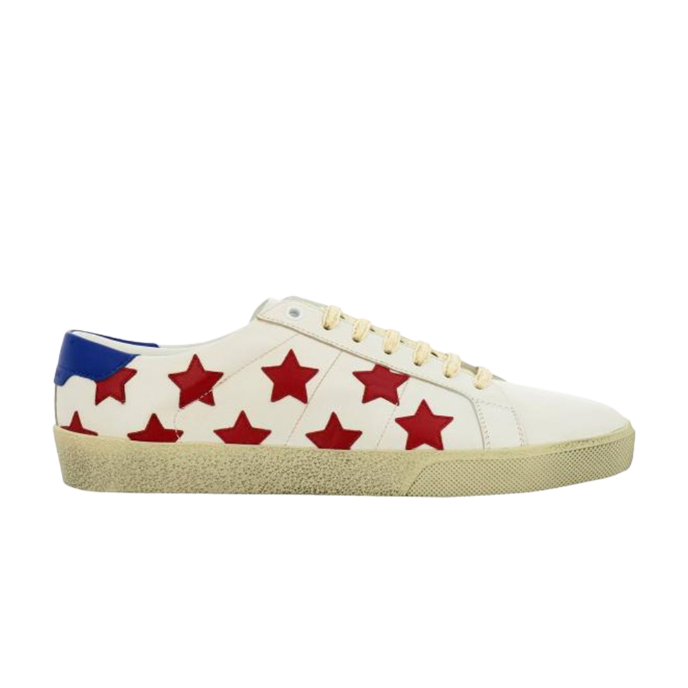 Saint Laurent Court Classic 'Red Stars'