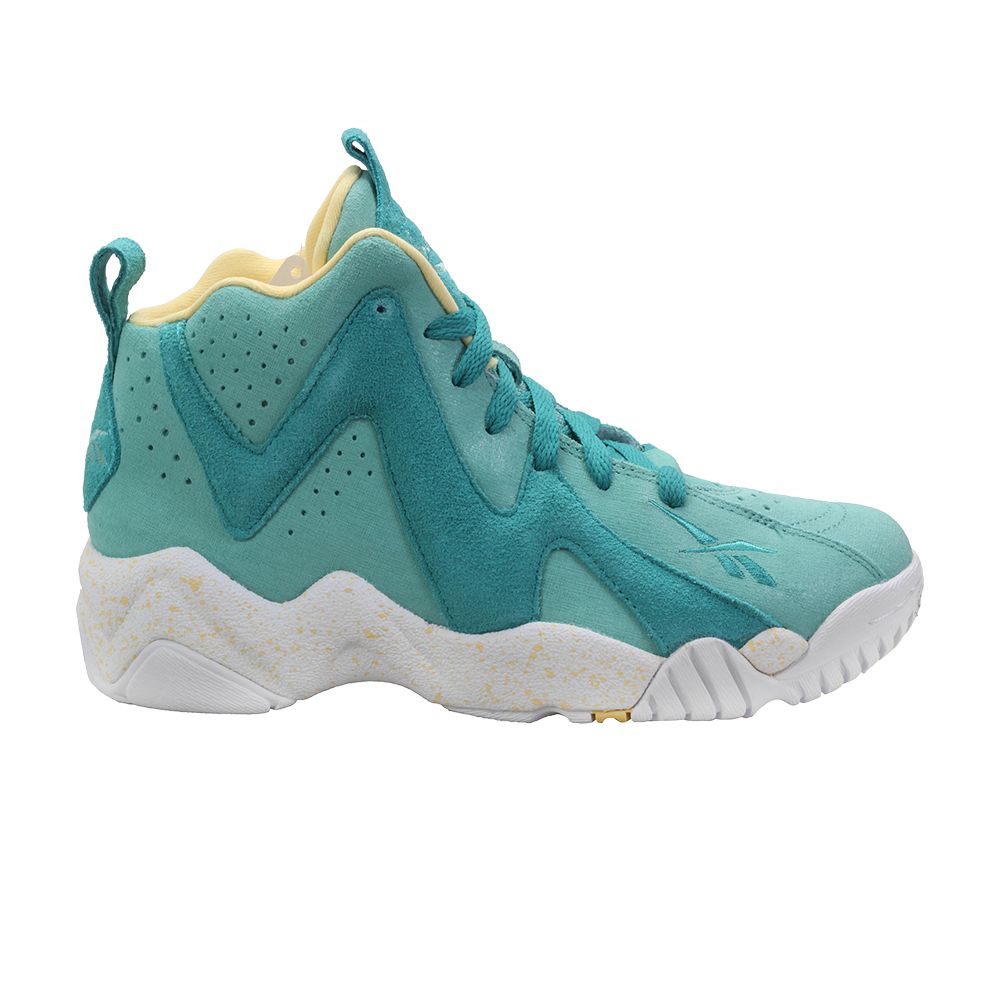 Reebok Kamikaze 2 Mid Big Kids 'Easter' | Teal | Kid's Size 6.5