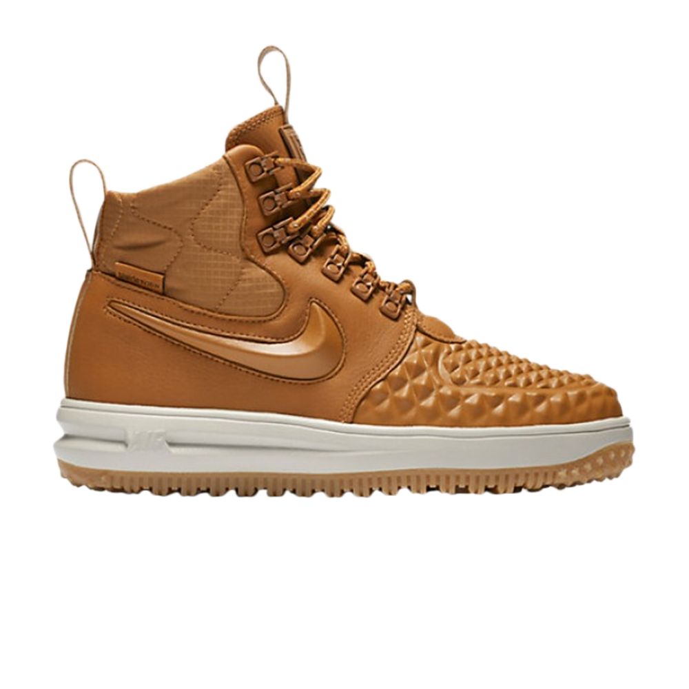 Pre-owned Nike Wmns Lunar Force 1 Duckboot 'cider' | Tan | Women's Size 5.5 In Brown