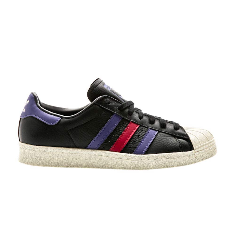 adidas Superstar 80s 'Black Ruby Purple' | Men's Size 11.5 - CQ2655