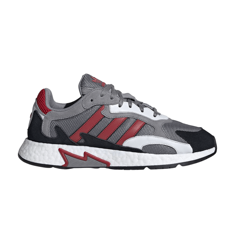 Adidas Originals Tresc Run Shoes Grey Scarlet Black Size 9.5