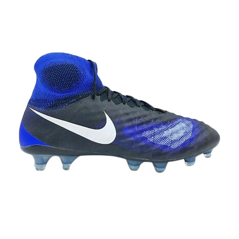 Nike Magista Obra 2 FG 'Black Paramount Blue' | Men's Size 4.5 - 844595-019