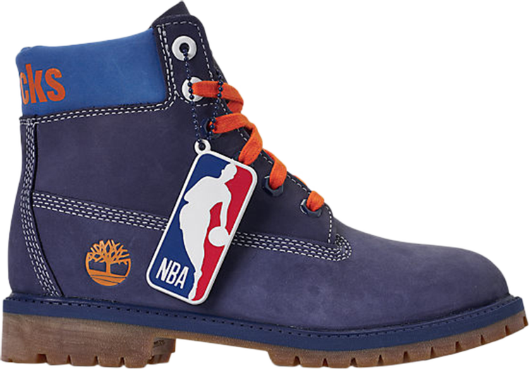 NBA x 6 Inch Classic Premium Boot Junior 'New York Knicks'