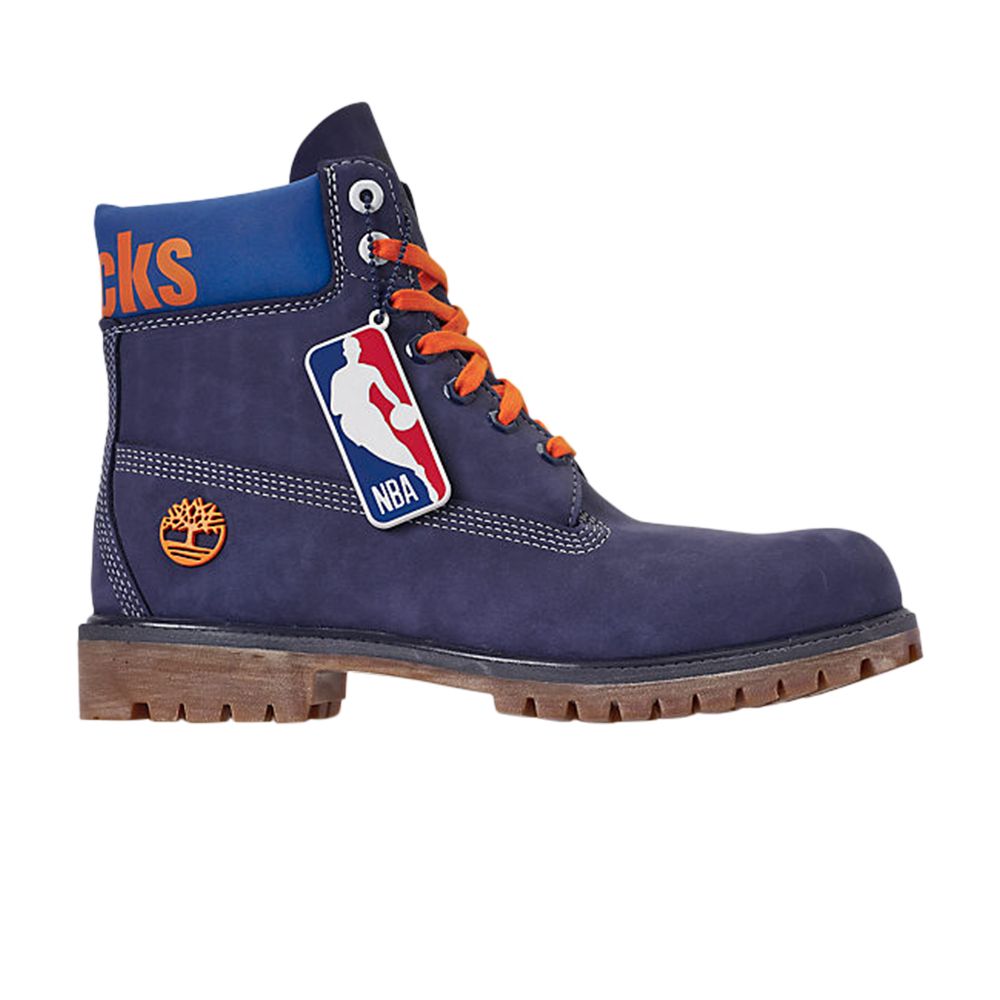 Timberland NBA x 6 Inch Classic Premium Boot 'New York Knicks' | Blue | Men's Size 8.5