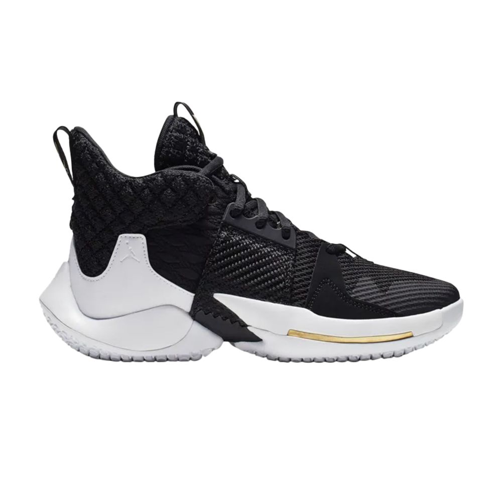 Pre-owned Air Jordan Jordan Why Not Zer0.2 Gs 'the Family' | Black | Kid's Size 4.5