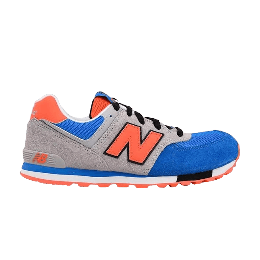 574 Big Kid 'Grey Blue Orange' | GOAT