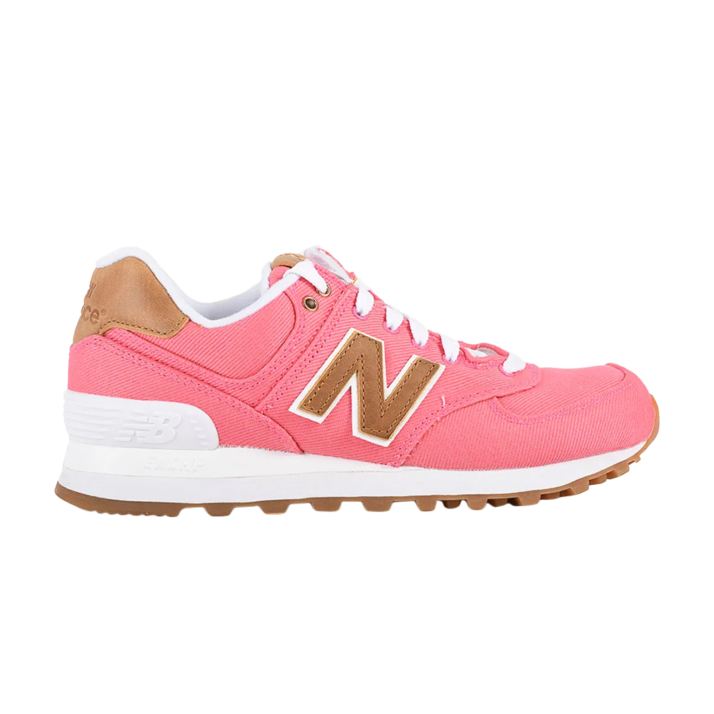 Pre-owned New Balance Wmns 574 'pink Beewax'
