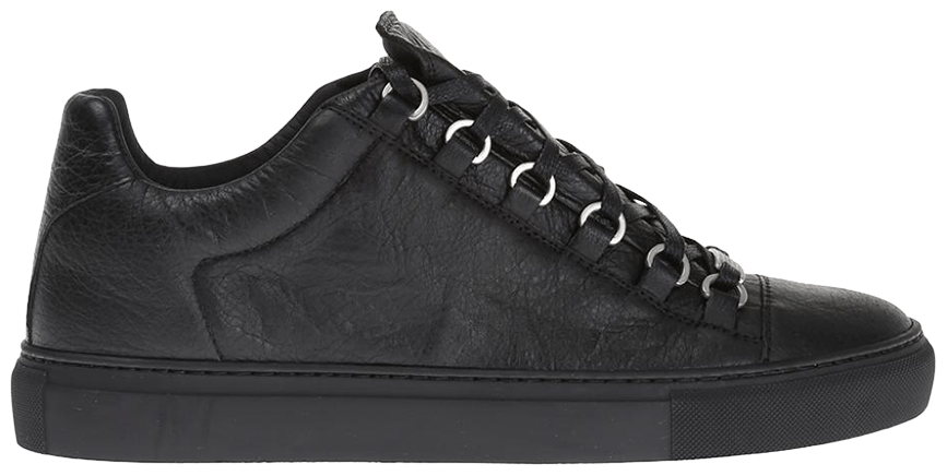 balenciaga arena low black