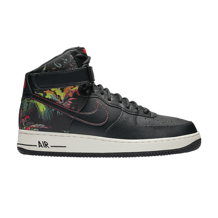 Buy Air Force 1 07 High Black Floral CI2304 001 GOAT