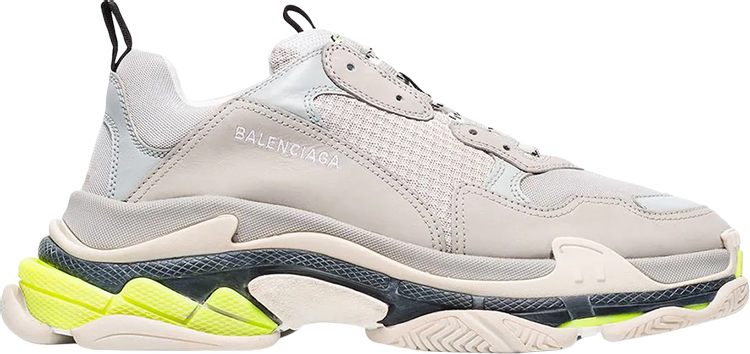 Buy Balenciaga Triple S Sneaker 'Grey Neon' - 541621 W09O1 1220 | GOAT