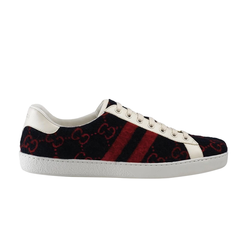 gucci ace gg wool sneakers