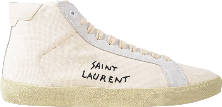 Saint Laurent SL-06 High Canvas 'Cream'