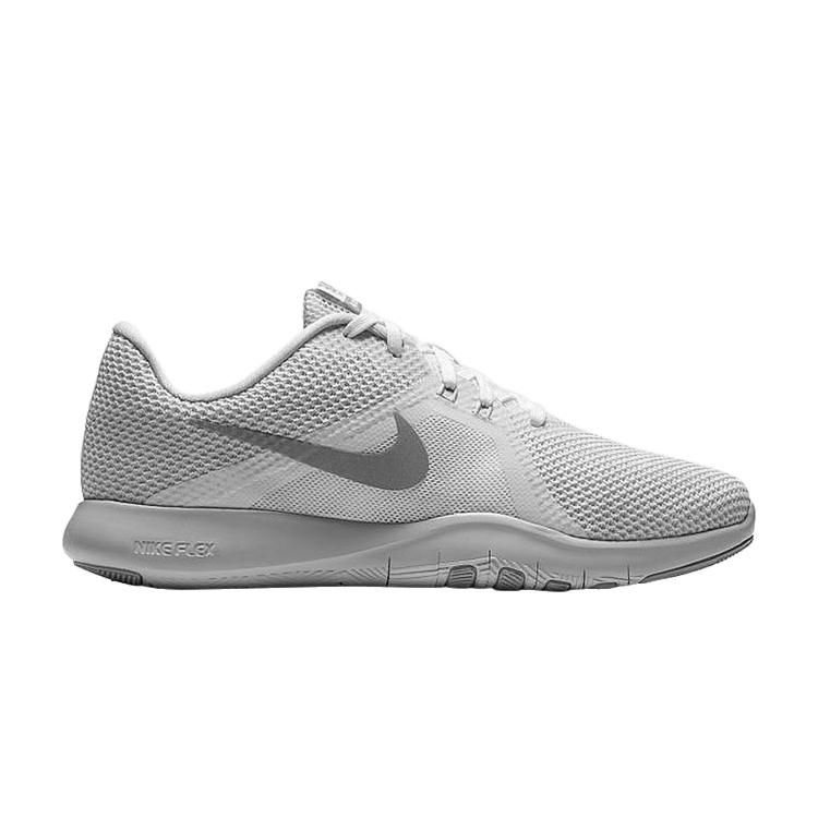 Buy Wmns Flex Trainer 8 White Silver 924339 100 GOAT SA