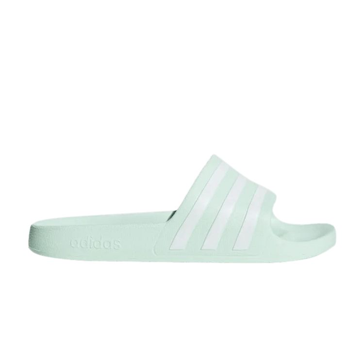 Ice mint adidas slides hotsell