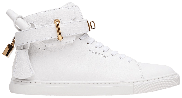Buy Buscemi 100MM White 1007SP14 WHT 9 GOAT