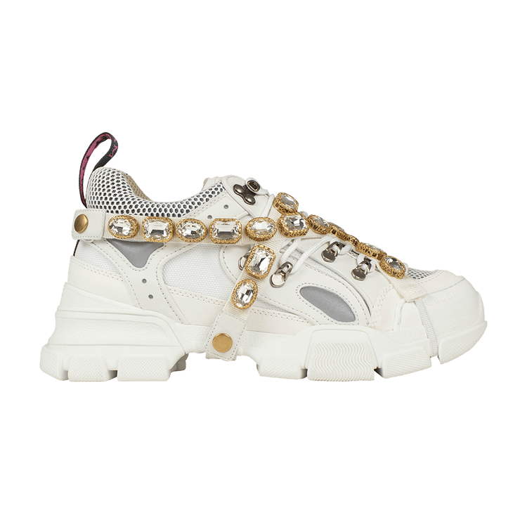 Gucci flashtrek sneakers white sales