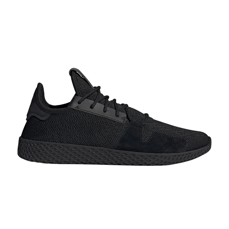 Size 4.0 Pharrell x Tennis Hu v2 Triple Black