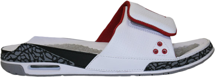Air Jordan 3 Slide 'White Cement' 2011