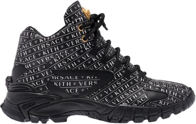 Kith x Versace Amico Mid 'Monogram Black'
