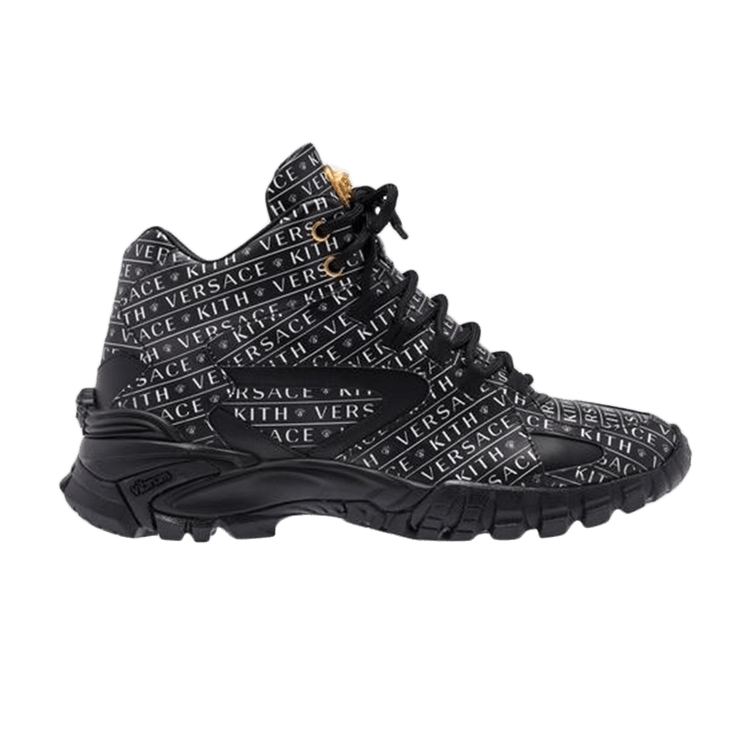 Buy Kith x Versace Amico Mid Monogram Black DSU7403 DVK7G DNWO GOAT