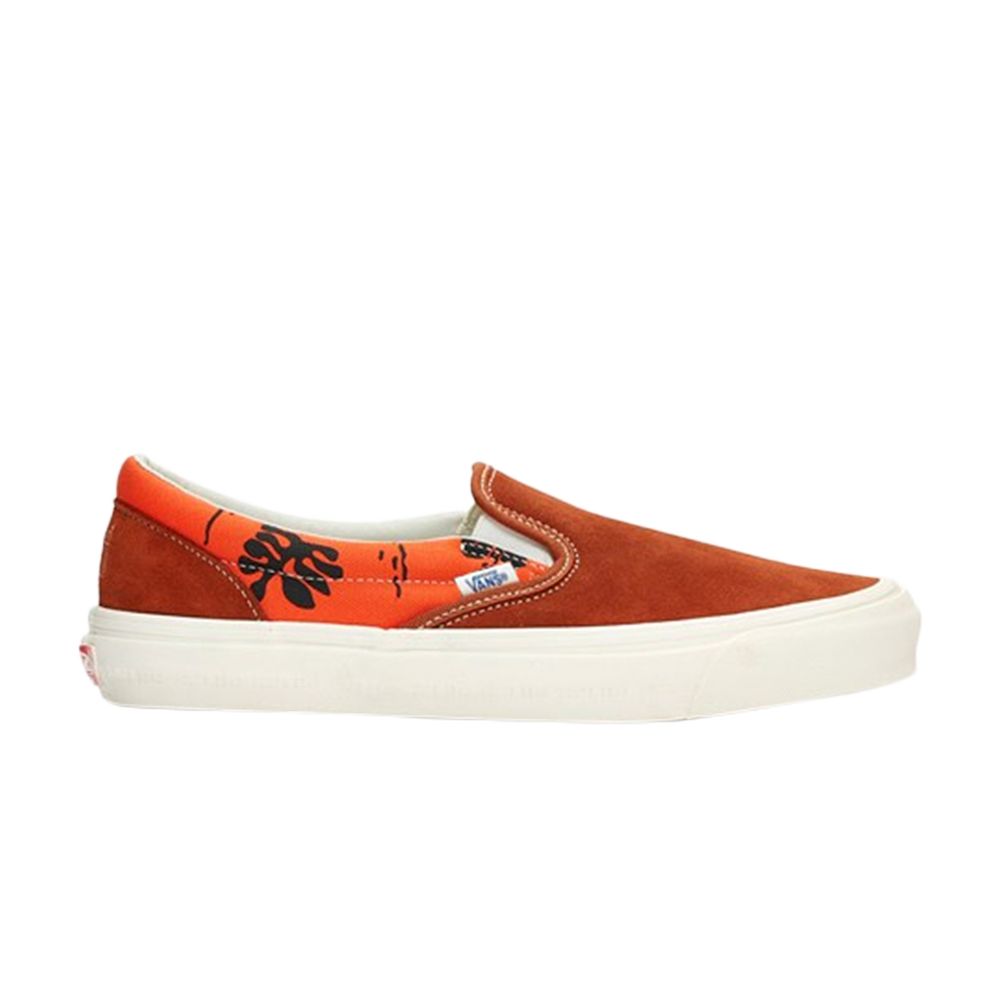 Vans Modernica x OG Classic Slip-On LX 'Hawaiian' | Brown | Men's Size 7