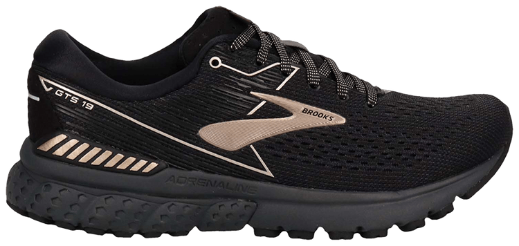Brooks adrenaline gts 19 black champagne sale