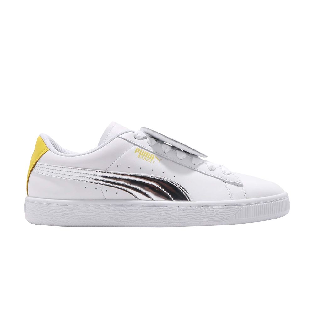 Puma Wmns Basket Badge TZ 'White' | Women's Size 7