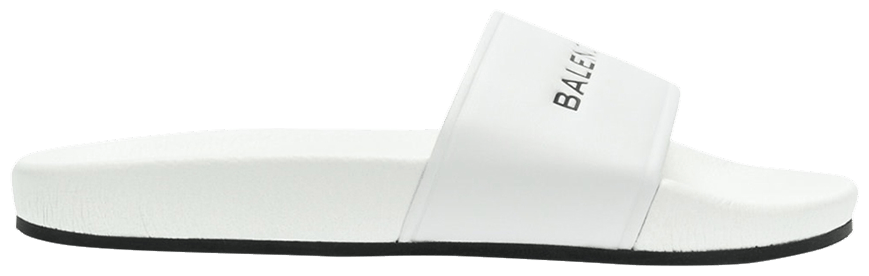 Buy Balenciaga Wmns Slides 'Logo' 500573 WAL00 9061 GOAT