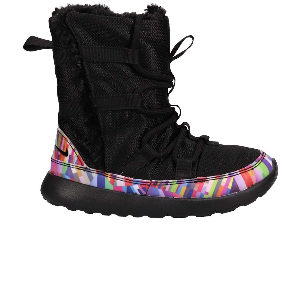 Nike Roshe One Hi Print PS 'Hyper Violet' | Black | Kid's Size 3
