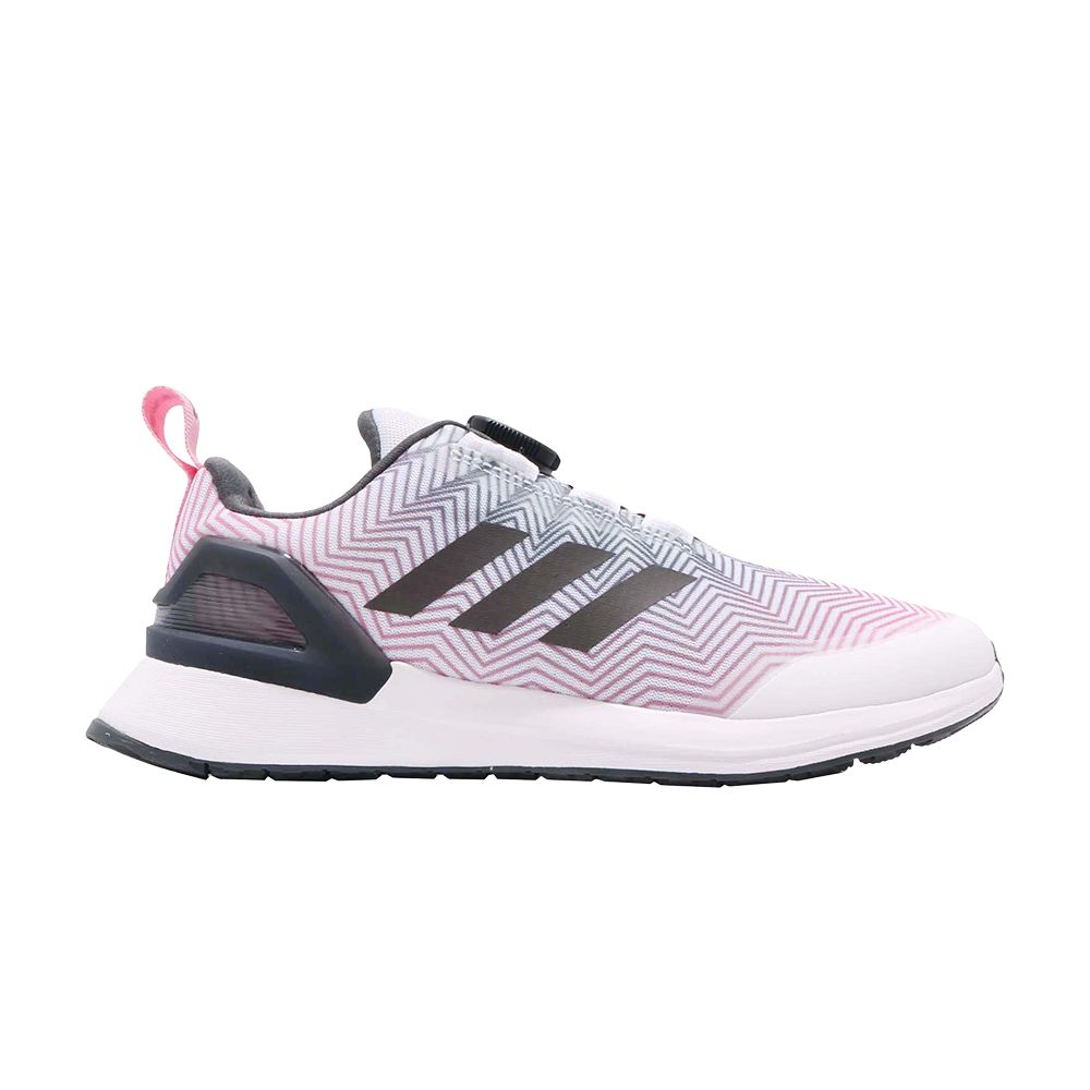 Pre-owned Adidas Originals Adidas Rapidarun X Boa K 'pink' | White | Kid's Size 7