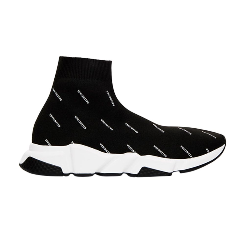 Pre-owned Balenciaga Wmns Speed Trainer 'black White' | Women's Size 35