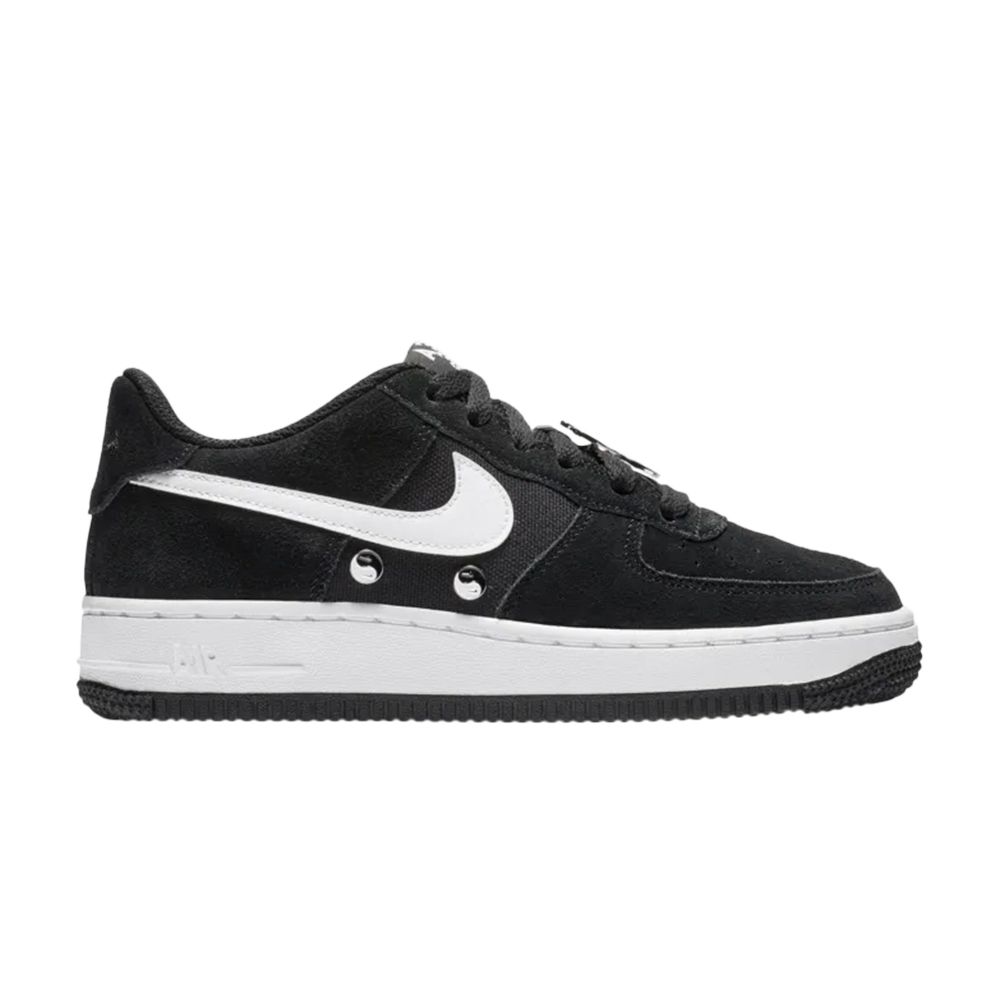 Pre-owned Nike Air Force 1 Low Gs 'have A  Day - Black' | Kid's Size 6.5
