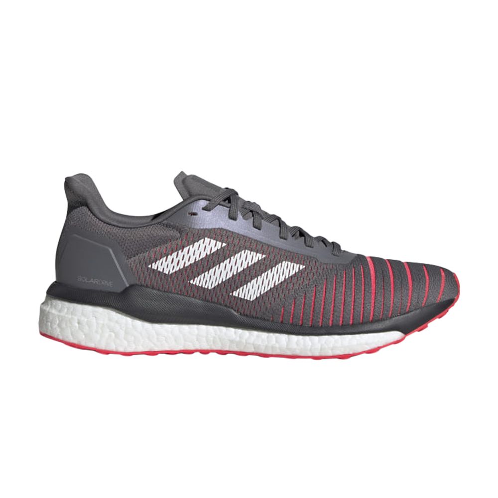 Adidas Solar Drive 'Grey Shock Red' | Men's Size 9.5 - D97450