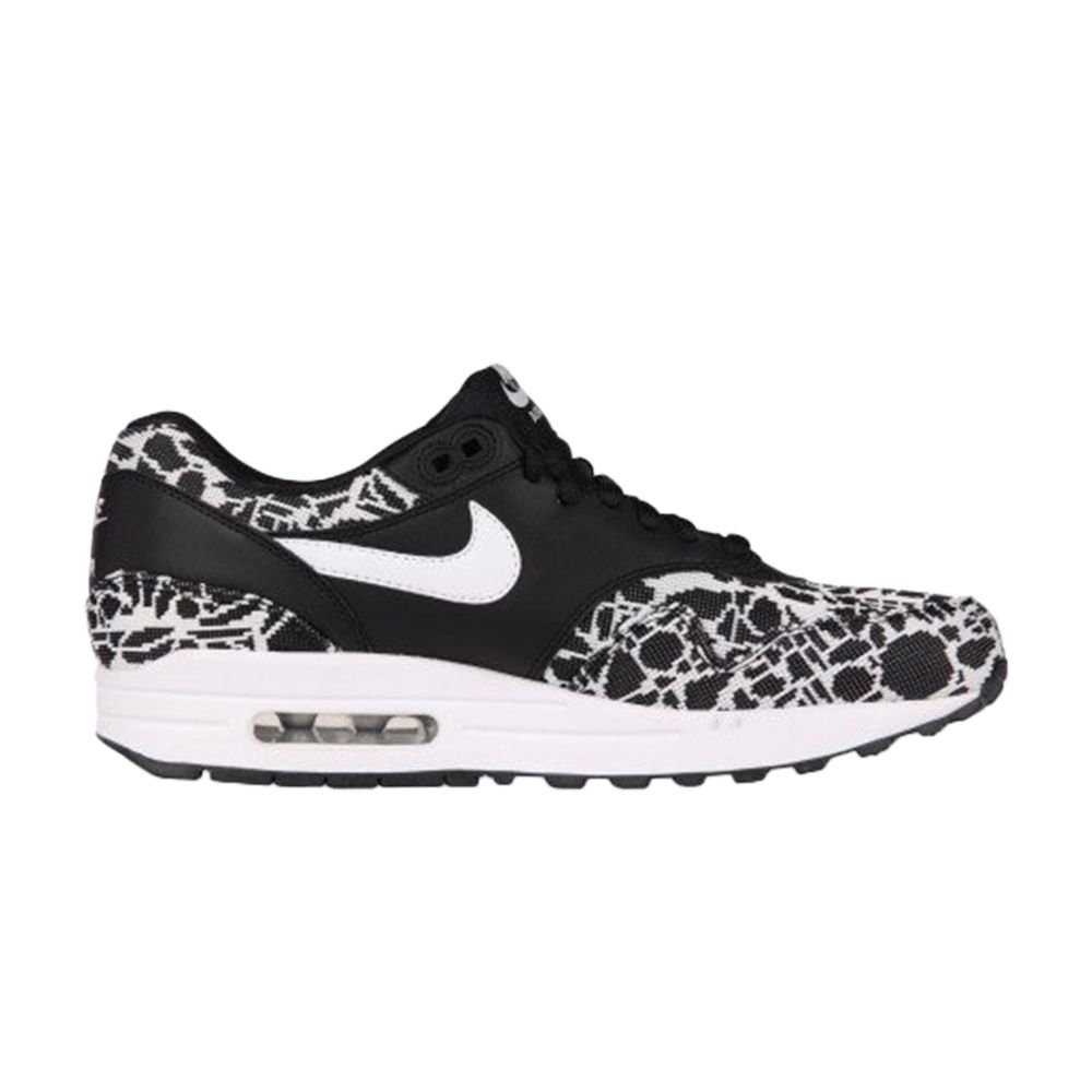 Pre-owned Nike Wmns Air Max 1 Jacquard 'black White' | Women's Size 8.5