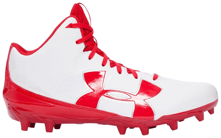 Under Armour Fierce Phantom Mid MC White Red