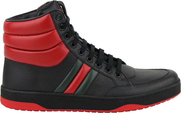 Gucci Ronnie Padded High 'Black Red'