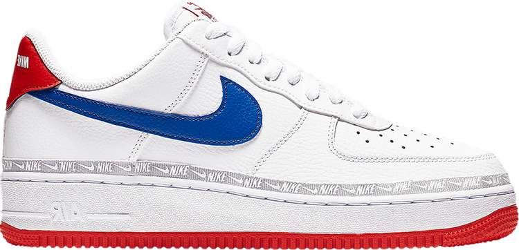 Air Force 1 Low 'Overbranding - White Red Blue'