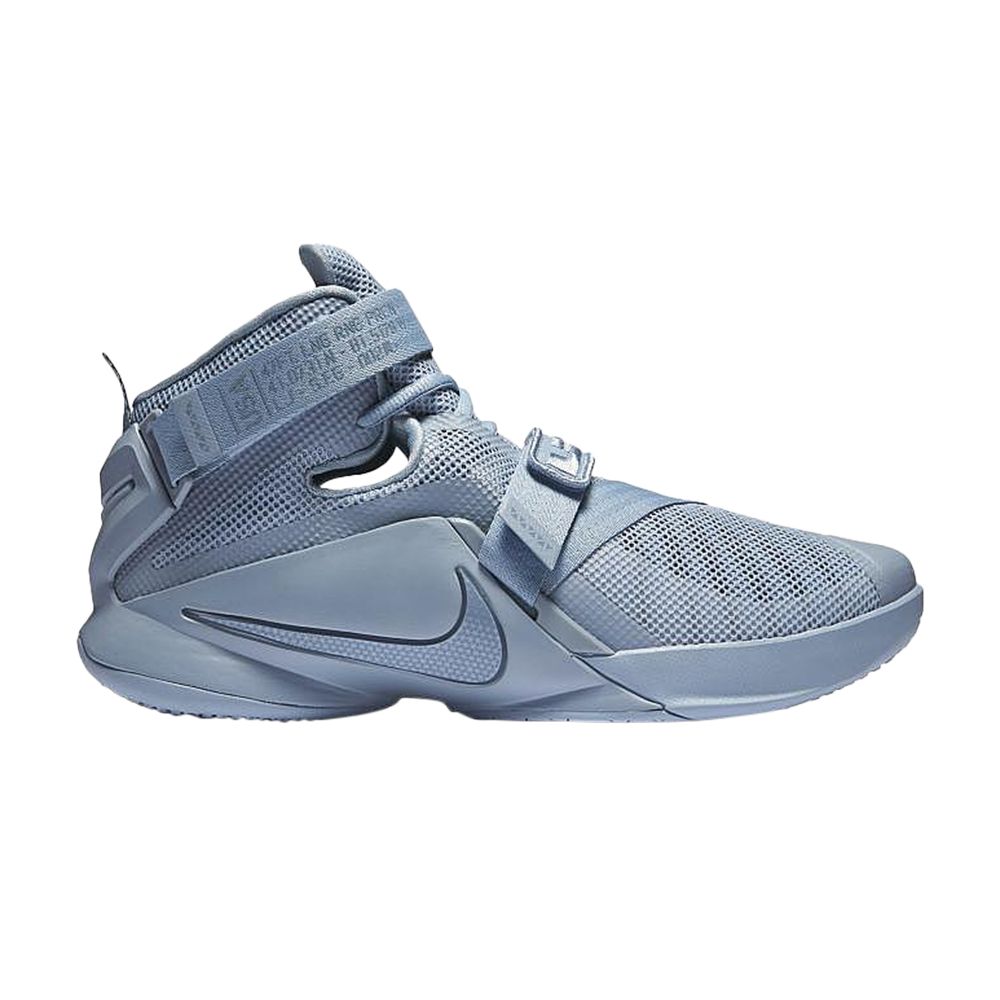 Nike LeBron Soldier 9 PRM 'Blue Grey' | Men's Size 9 - 749490-444